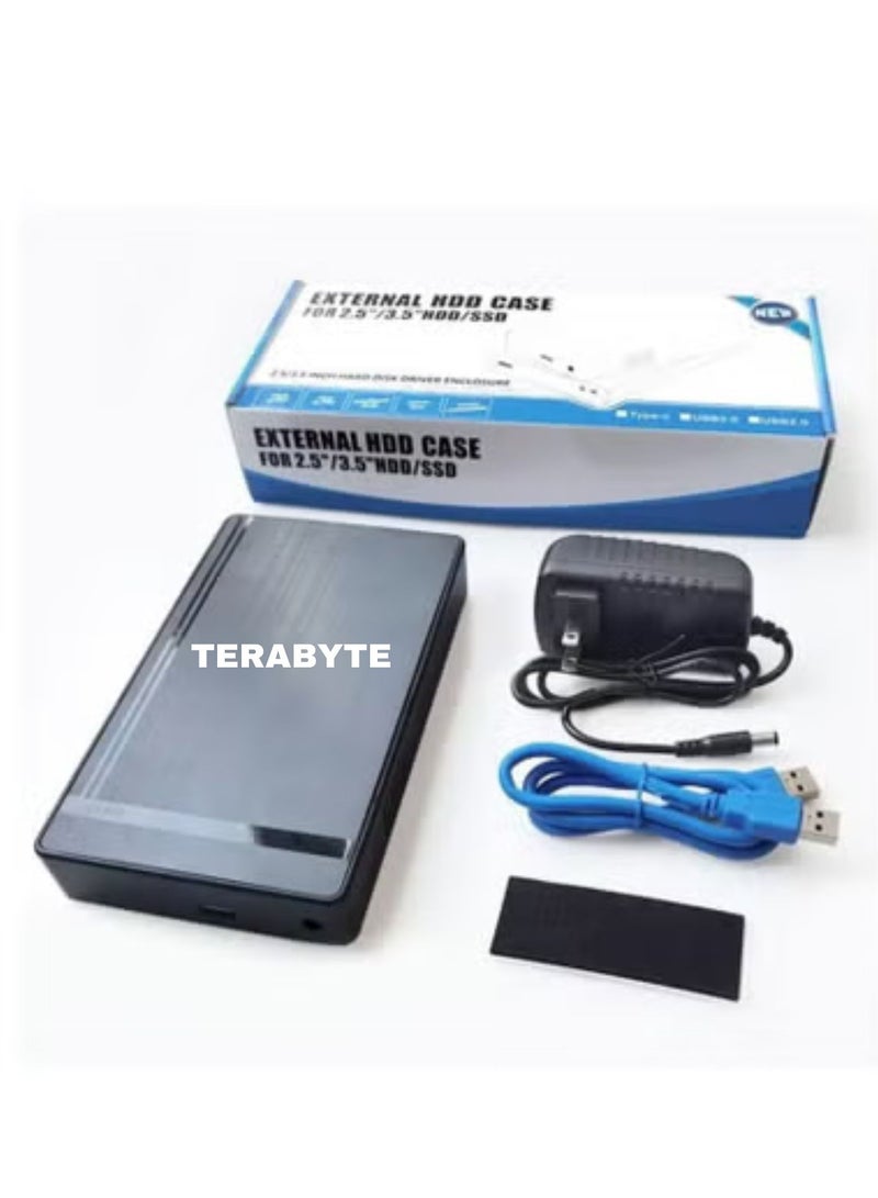 Terabyte External Hard Drive 3.5 & 2.5 Inch Sata To Usb 2.0 Hdd Case Hard Disk Case External Hard Drive