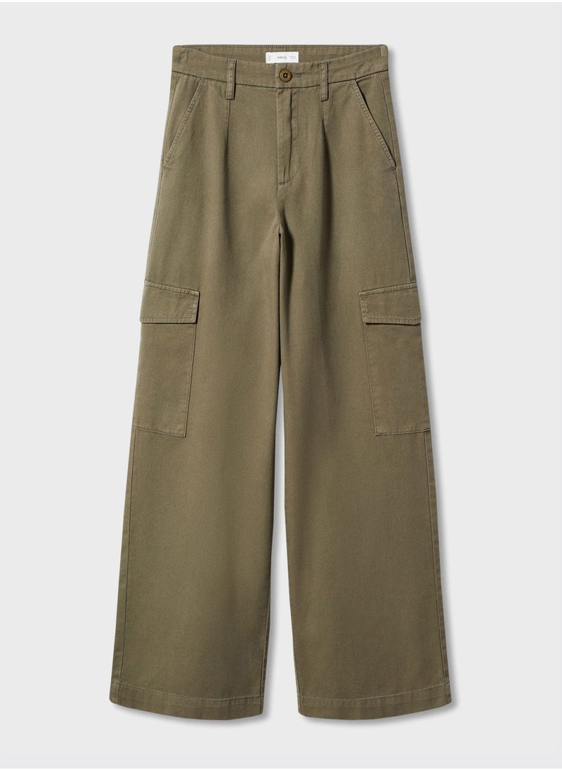 MANGO - Kids Essential Relaxed Fit Sweatpants - Image 1
