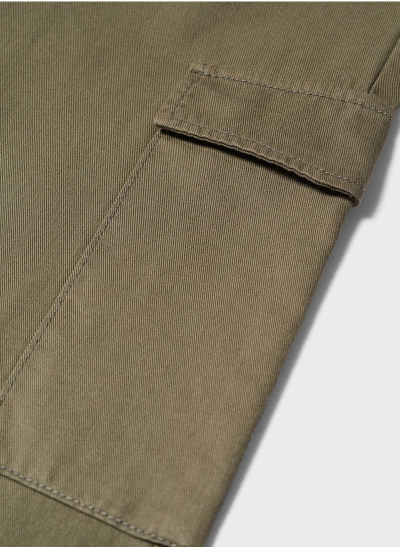 MANGO - Kids Essential Relaxed Fit Sweatpants - Image 1