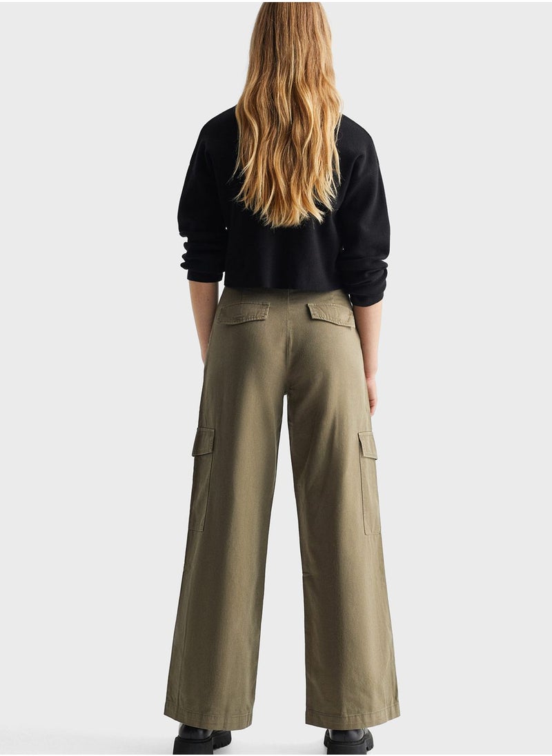 MANGO - Kids Essential Relaxed Fit Sweatpants - Image 1