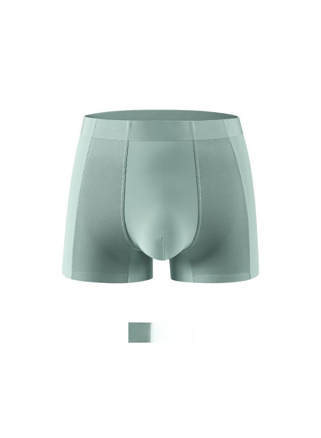 Men's Underwear New 80 Lanjing Modal Mesh Waist Breathable Seamless Antibacterial Four-corner Pants