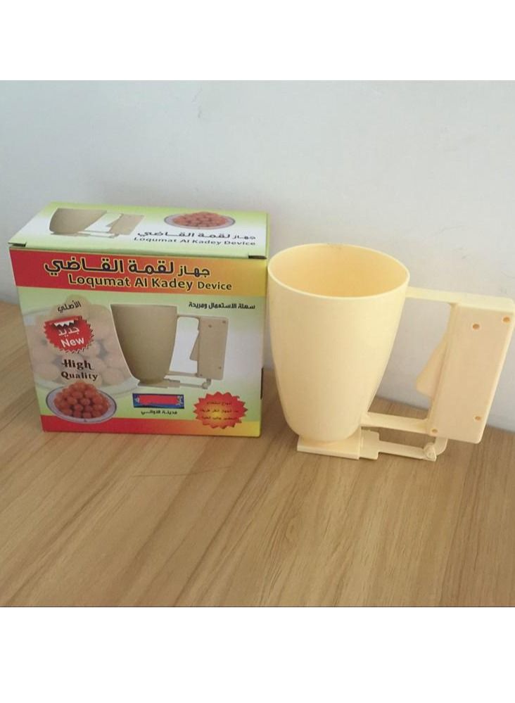DubaiGallery Handle Cake Making Helper Cup Pastry Batter Dispenser Meatball Mould Maker Loqumat Al Kadey Device Kitchen  - Image 4