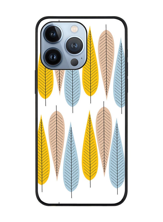 Stylizedd Rugged Black edge case for Apple iPhone 13 Pro Slim fit Soft Case Flexible Rubber Edges Anti Drop TPU Gel Thin Cover - North Fall - Image 1