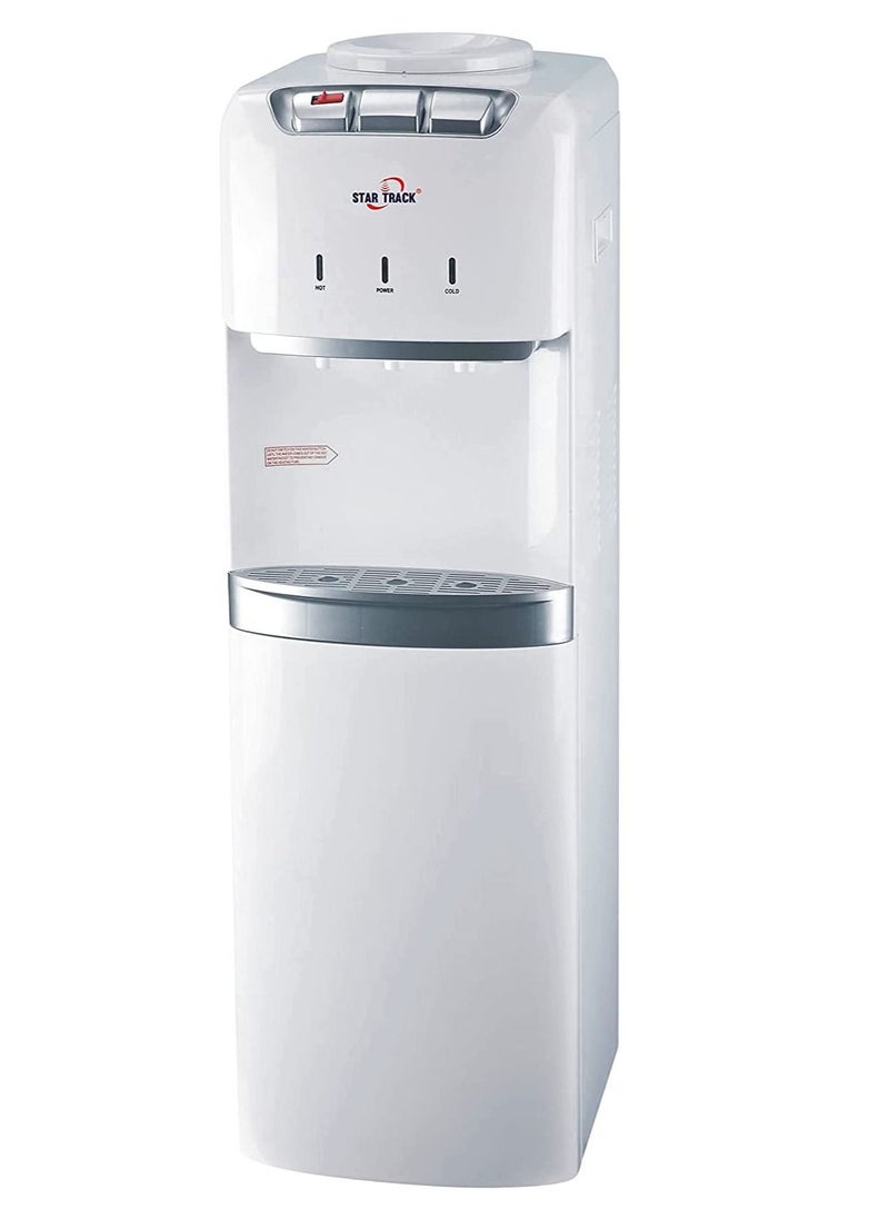 STAR TRACK STAR TRACK Top Loading Dispenser, Hot, Cold, Normal Water, Floor standing, White, Freestanding 