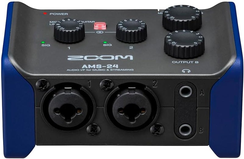 ZOOM AMS-24 Audio Interface for Music and Streaming - Image 3