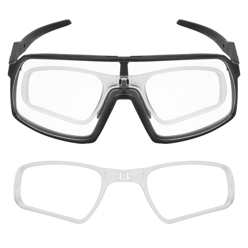 Mryok Insert Lens Carrier for Oakley Sutro OO9406 / Sutro Lite OO9463 Sunglasses - Clear - Image 3