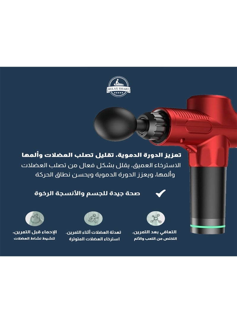 Relax Smart Double-Headed Fascia Body Massager – Deep Tissue Pressure Muscle Therapy Tool for Body, Neck, Legs, and Foot Massage – Full-Body Slimming and Pain Relief Massager for Gym, Home & Travel - Image 2