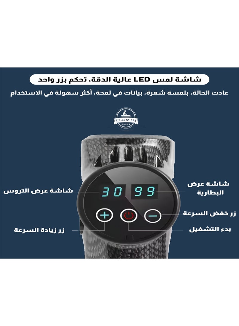 Relax Smart Double-Headed Fascia Body Massager – Deep Tissue Pressure Muscle Therapy Tool for Body, Neck, Legs, and Foot Massage – Full-Body Slimming and Pain Relief Massager for Gym, Home & Travel - Image 5