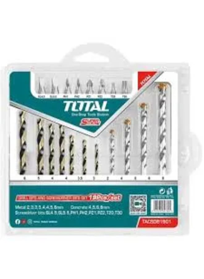 TOTAL Bit Set 19 Pieces - Image 2