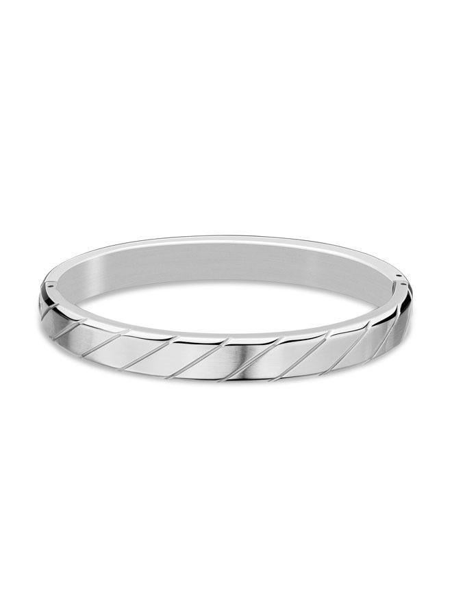 McLaren Stainless Steel Bangle Bracelet - Image 2