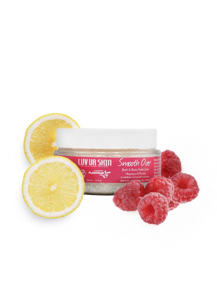 Luv Ur Skin Smooth Over:  Bath & Body Polishing Salts 100ml - Image 2