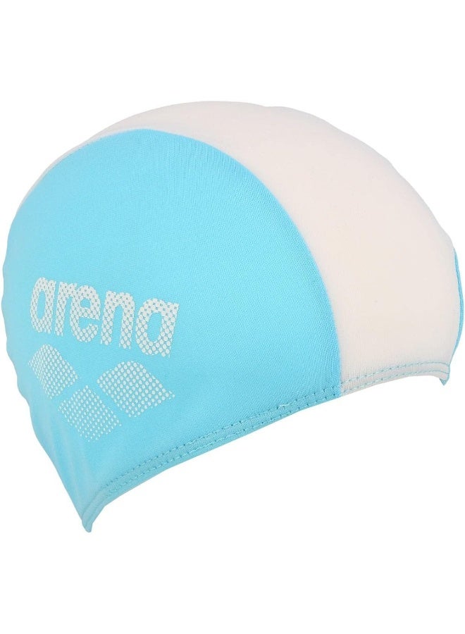 أرينا قبعة سباحة للأطفال من أرينا – بوليستر أزرق فاتح، سريعة الجفاف، مريحة للشعر الطويل أو القصير - Image 3