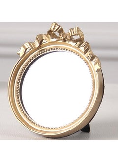 minkissy minkissy 1pc European Style Single Side Mirror Mirror for Dresser Outdoor Mirror Mirror Handheld Hanging Wall Mirror Portable Cosmetic Mirror Travel Cosmetic Mirror Resin Mirror Resin Miss  - Image 2