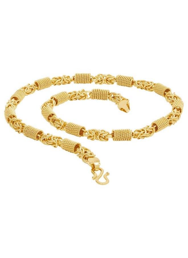 VOYLLA - Men?s Designer Link Chain with Gold Plating - Image 1