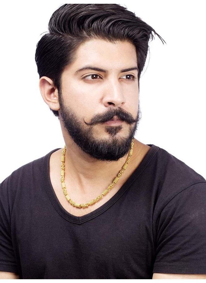 VOYLLA - Men?s Designer Link Chain with Gold Plating - Image 1