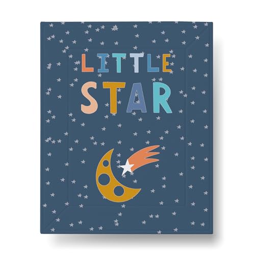 Tidy Sleep Baby Changing Mat – Waterproof, Foldable, Padded Diaper Changing Sheets for Newborns & Infants – Little Star (65 cm x 45 cm) - Image 1