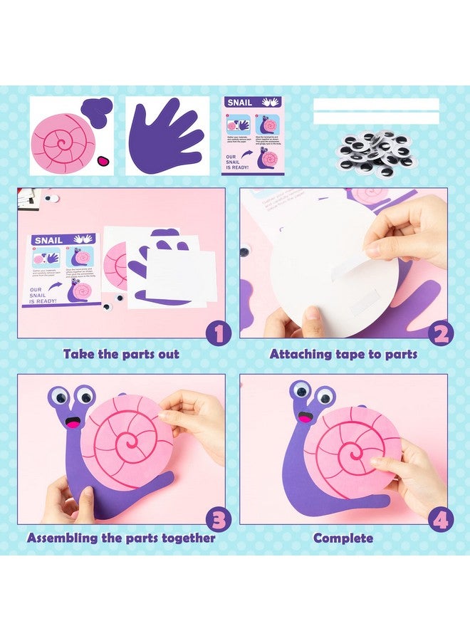 WATINC 12Pcs Insect Handprint Art Craft Bug Crafts Butterfly Dragonfly Summer Spring Diy Bug Kit Animal Themed Art Supplies Preschool Class Hand Print Activity Party Ornaments For Kids Toddlers - Image 5