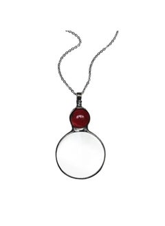 Generic Independent Station Mother's Day Gift Magnifier Grandma Mom Pendant Necklace Magnifier Necklace 