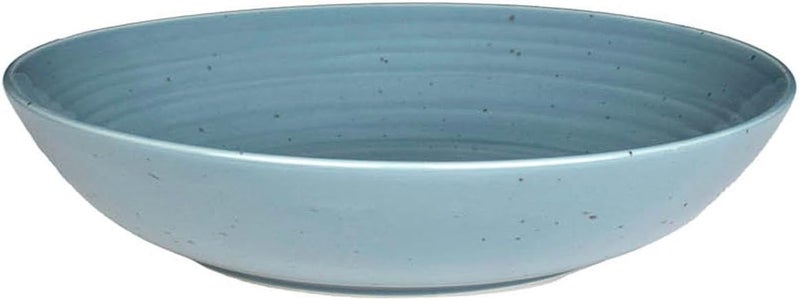 Sango Siterra Painters Palette Stoneware Pasta Bowls Set of 4  Pasta  Serving Bowls Earthy Reactive Glaze Multi Assorted Colors Microwave  Dishwasher Safe for Everyday Dining  Entertainment - Image 3