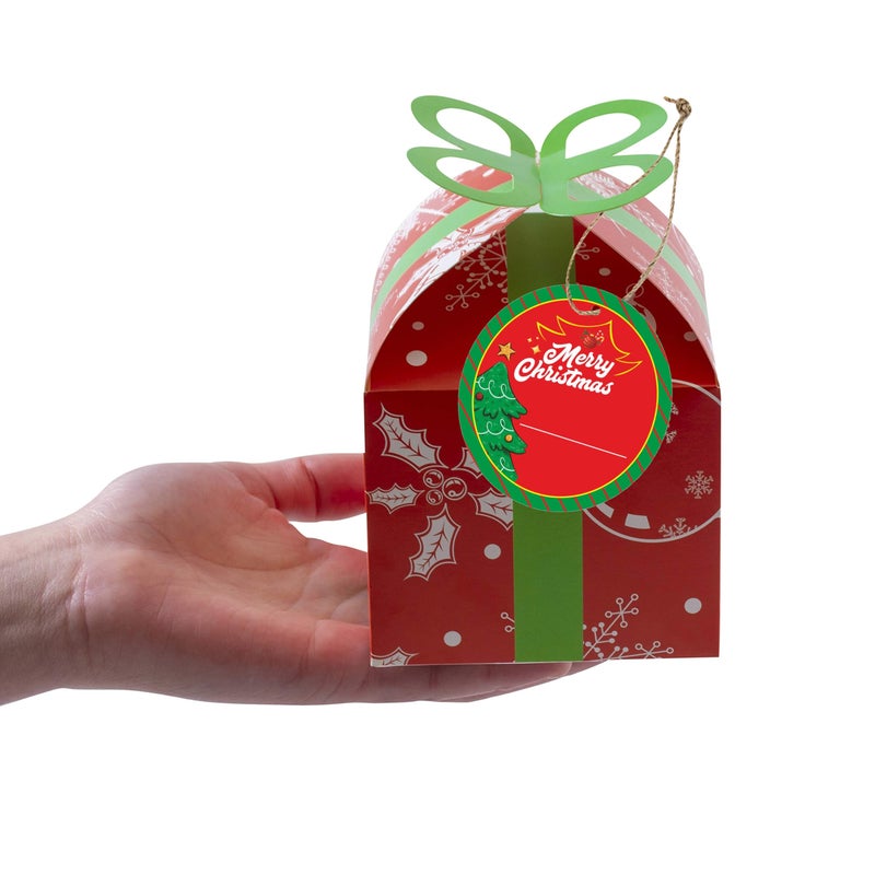 TOYXE Merry Christmas Gift Wrap Tags Pack of 10 Pieces - Image 2
