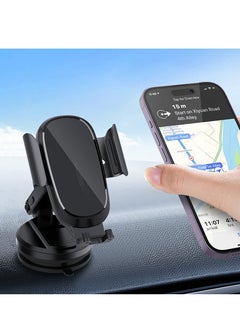 glassology 15W Fast Wireless Car Charger Phone Mount Holder fit for iPhone 15 14 13 12 Mini Pro Max 11 Xs, Samsung Galaxy S23 Ultra S22+ S21 S20 Note 20  - Image 5