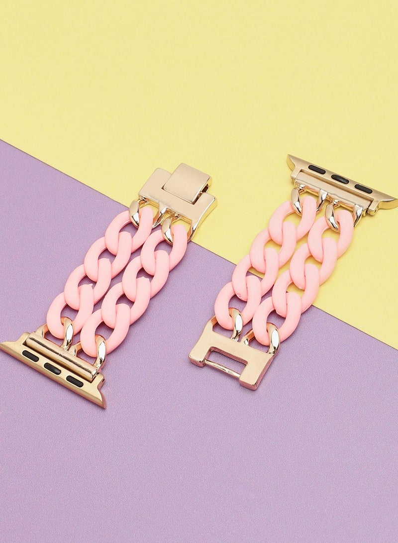 Haute Sauce Solid Acrylic Apple Watch Strap For Women | 42mm/44mm/45mm - Image 1