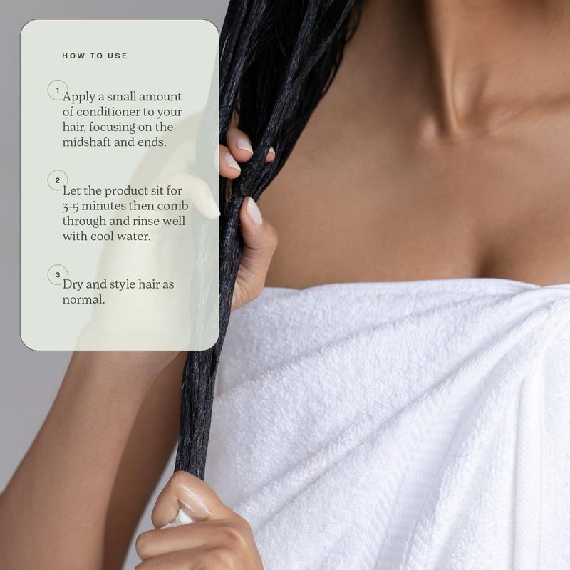 DiVi بلسم ديفي لتكثيف الشعر للنساء والرجال - بلسم خفيف الوزن لتكثيف الشعر الرقيق - مصمم لتقوية وحماية الشعر من التلف، 12 أونصة سائلة. - Image 5