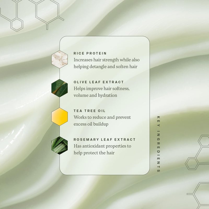 DiVi بلسم ديفي لتكثيف الشعر للنساء والرجال - بلسم خفيف الوزن لتكثيف الشعر الرقيق - مصمم لتقوية وحماية الشعر من التلف، 12 أونصة سائلة. - Image 4