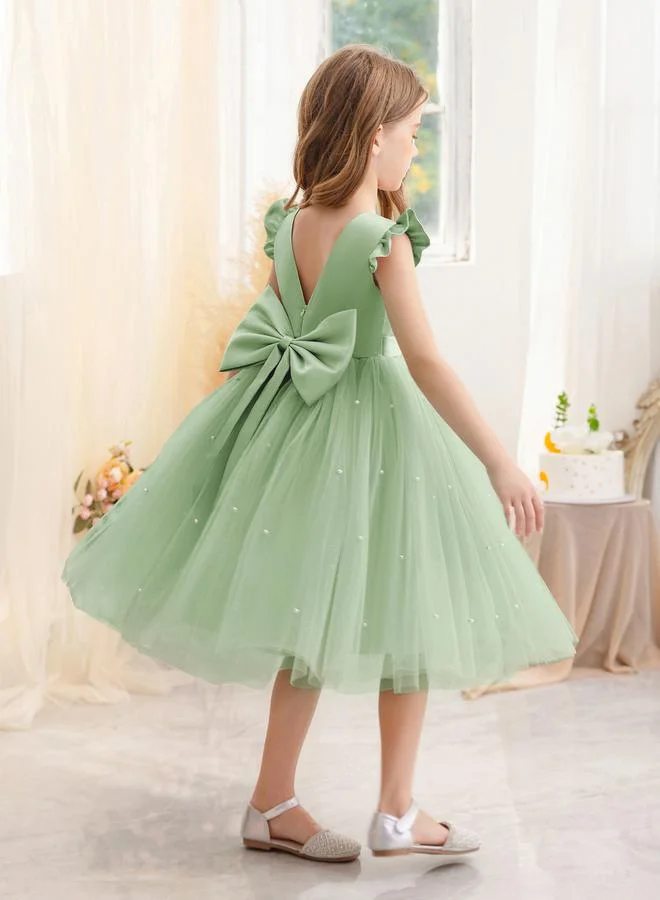 Take Two Tulle Bow Dress