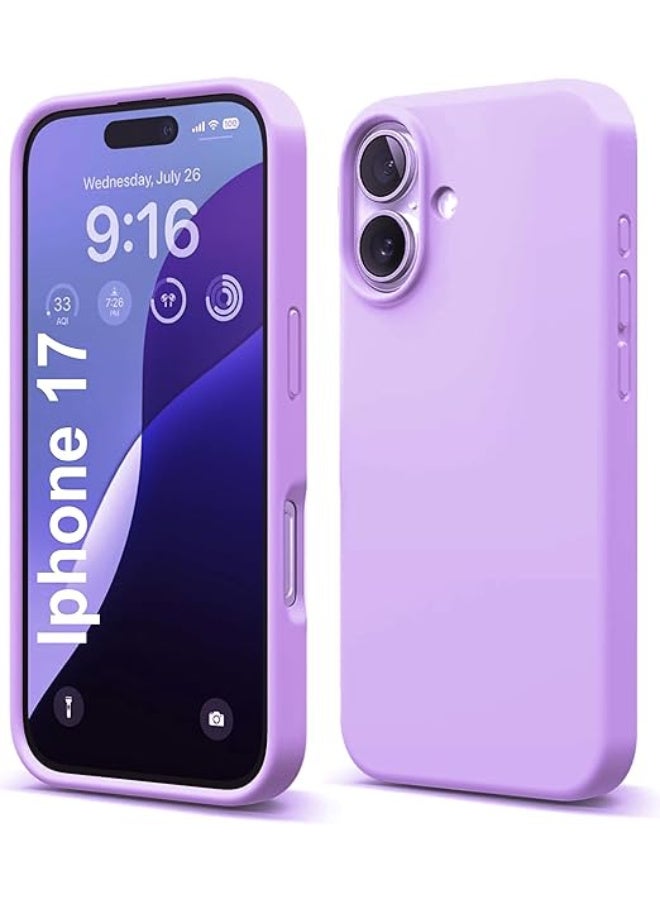 iPhone 16 PLUS Case Upgrade Defender Silicone Cover ShockProof Anti-Scratch Protective Phone Case  (Purple)
