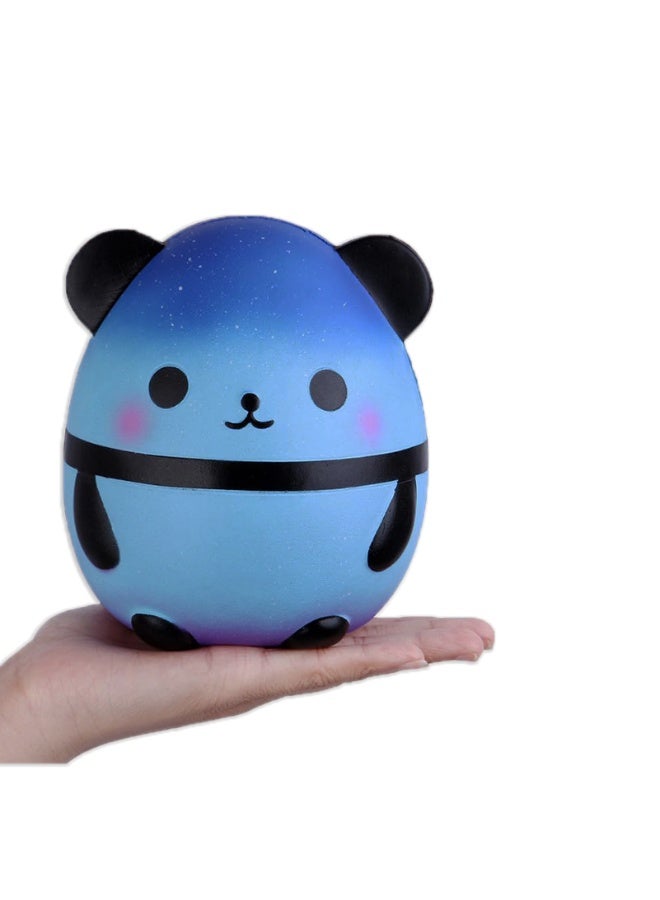 CMGTYYD Cute panda eggs, slow toys, cute cartoon decorative characters, slow rising squeeze play, scented panda toys suitable for children adults - Image 1