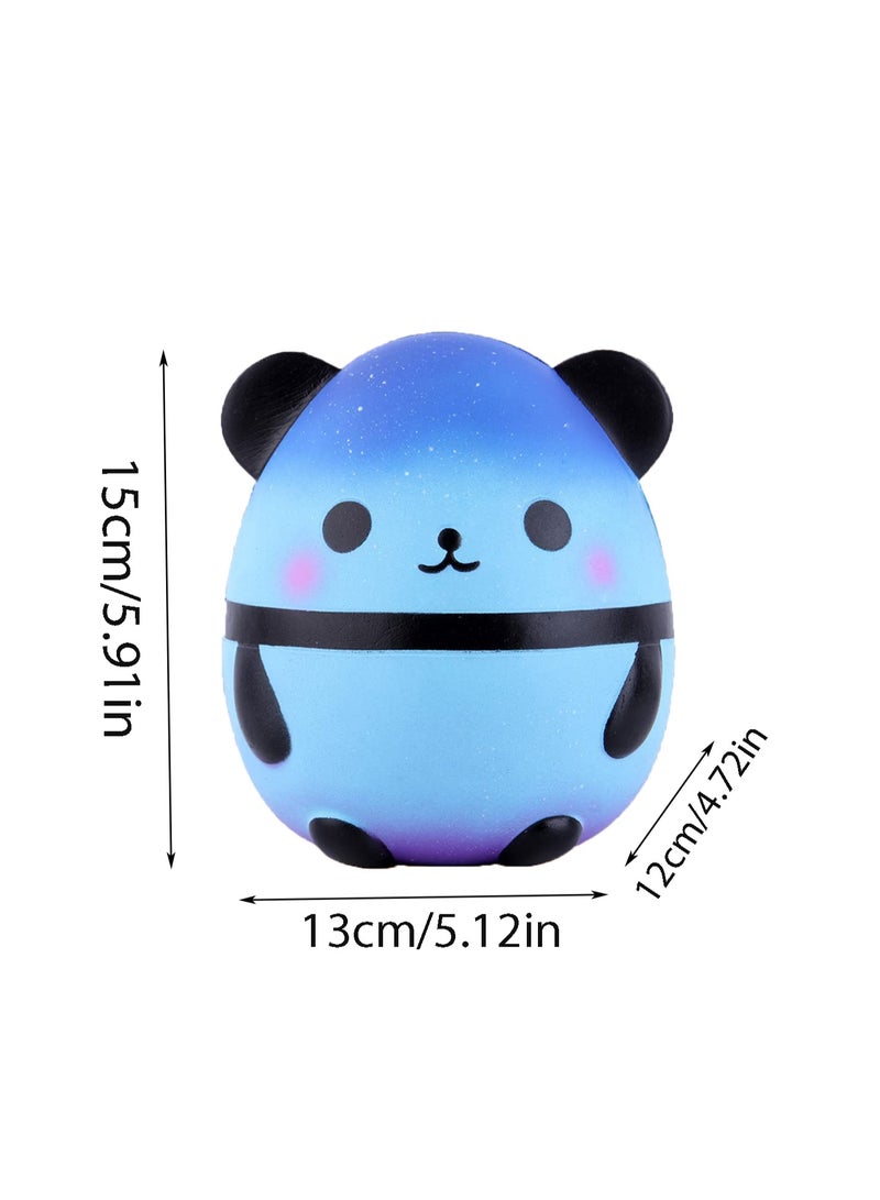 CMGTYYD Cute panda eggs, slow toys, cute cartoon decorative characters, slow rising squeeze play, scented panda toys suitable for children adults - Image 2