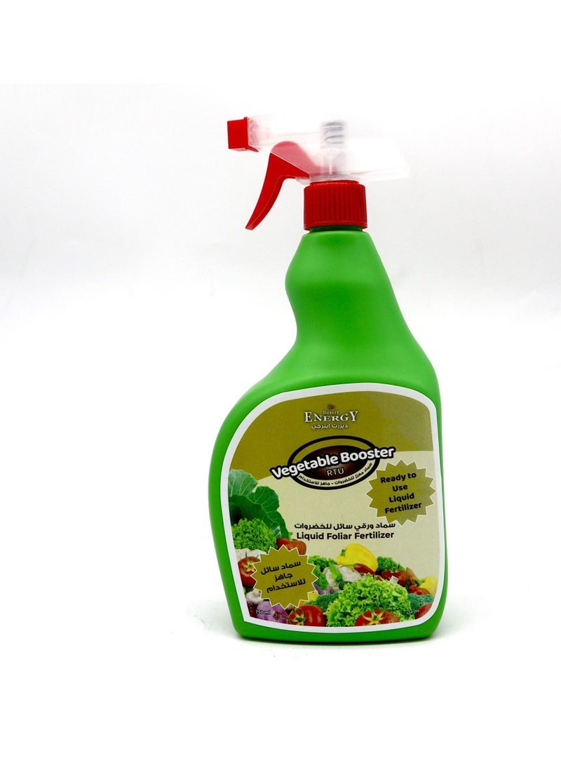 DESERT ENERGY Desert Energy Ready To Use Vegetables Booster Flower Magic and Power Grow 750ml is a Specially Formulated Liquid Fertilizer Designed to Enhance the Growth and Flowering of Vegetables and Ornamental Plants.  - Image 3
