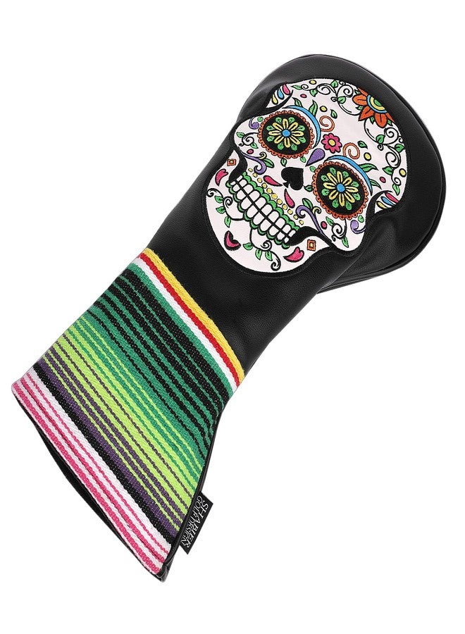 SHABIER Black Golf Driver Headcover with Skull Design for Golf Driver Club - Image 5
