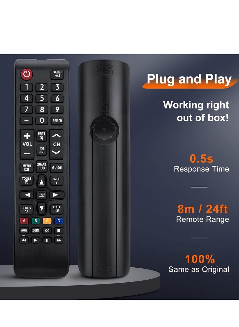 ELTRAZONE (Pack of 2) Universal TV Remotes, Replacement for Smart TVs – Compatible with LED, LCD, HDTV, QLED, SUHD, UHD, 4K, 3D TVs | No Setup Required | Long-Range Infrared | Fast Response & Durable Design | Ideal Spare or Backup - Image 5