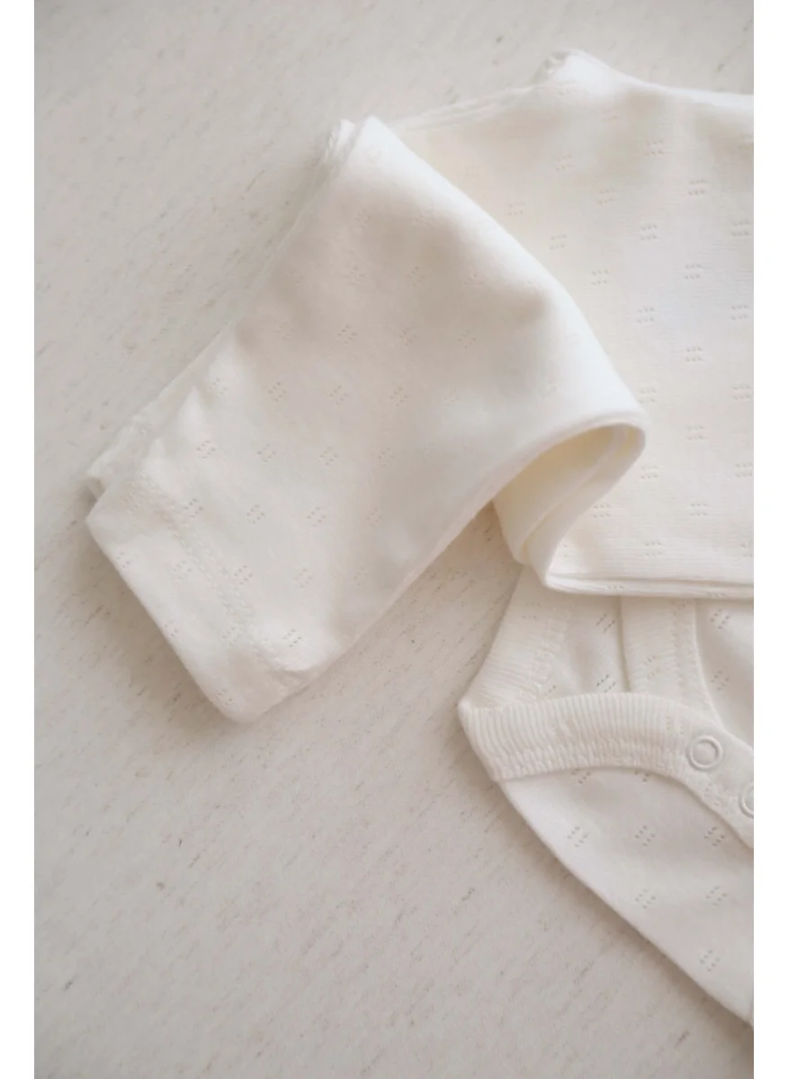 Ohlala Koala Palm Embroidered Body - Tights Set