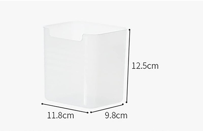Shrux Freezer Storage Containers Side Door Storage Basket Pack of 6 Multipurpose Containers For Grocery Fruits Spices and More - Image 3