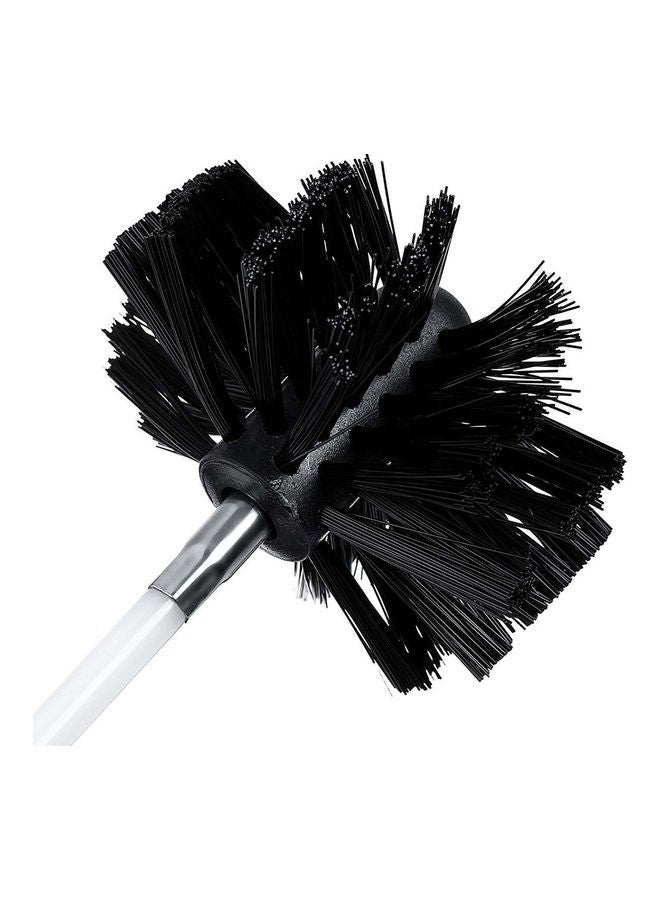 NIBEMINENT 12-Piece Dryer Duct Vent Long Handle Flexible Rod Chimney Brush White/Black - Image 5