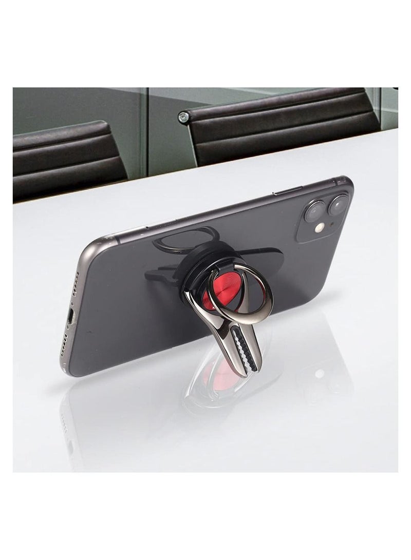 Y&D Phone Holder, 2 Packs 360°Rotation Smartphone Mount 3 in 1 Car Vent Grip Stand Compatible with All and Tablets - Image 2