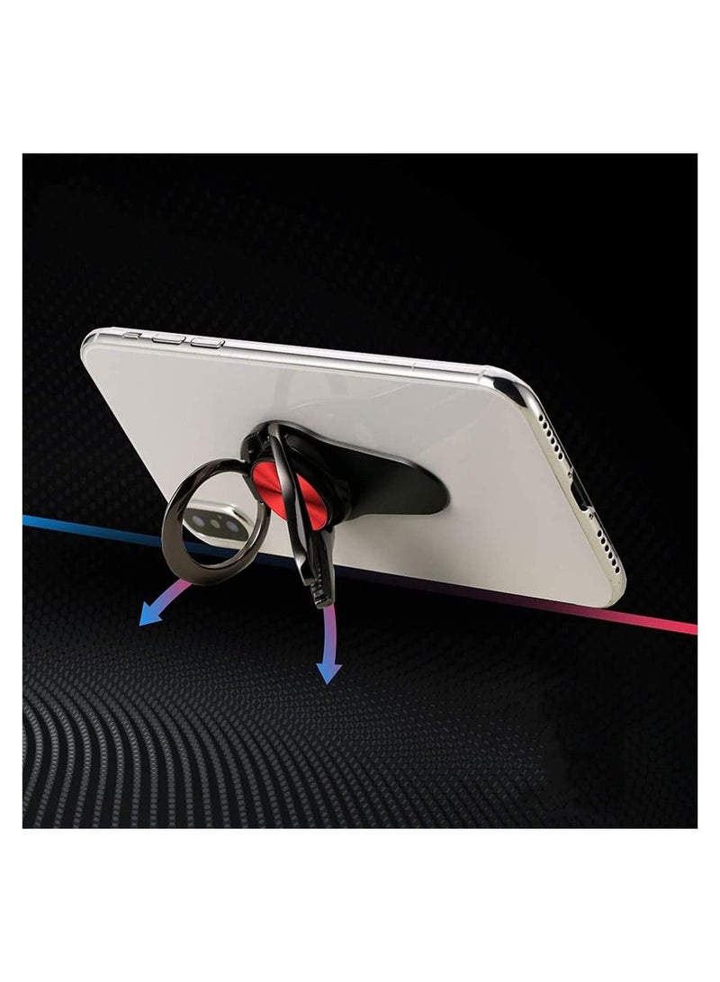 Y&D Phone Holder, 2 Packs 360°Rotation Smartphone Mount 3 in 1 Car Vent Grip Stand Compatible with All and Tablets - Image 5