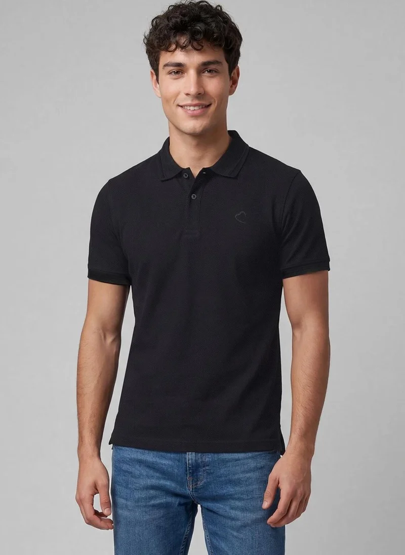 Being Human Men Polo Collar T-shirt