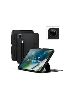 ZUGU CASE Case Ipad Pro 12.9 Case, Ultra Slim Protective Case/Cover Designed For Ipad Pro 12.9-Inch (6Th Gen / 5Th Gen) Wireless Apple Pencil Charging, Convenient Magnetic Stand (Auto Sleep/Wake) - Black  - Image 2