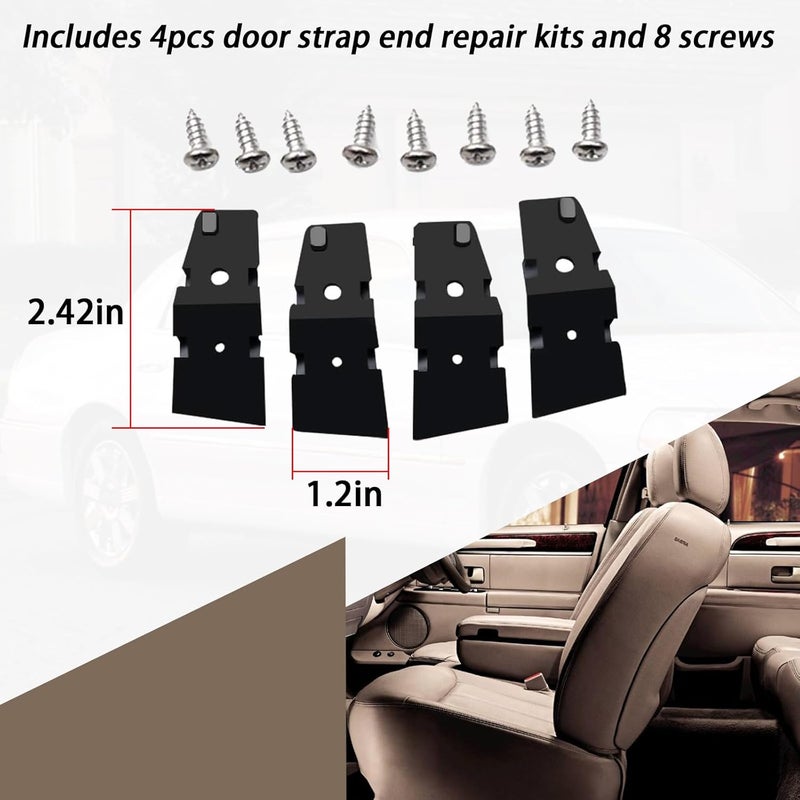 XTPTFABS طقم إصلاح حزام السحب 4 أبواب لسيارة لينكولن تاون كار - Image 3