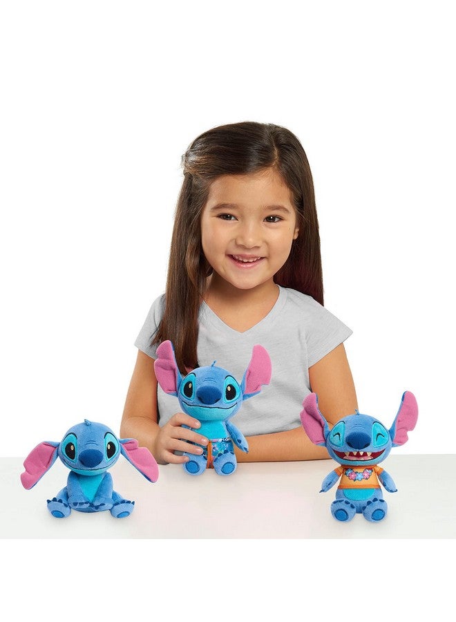 Just Play Disney’s Lilo & Stitch 7.5 Inch Beanbag Plushie, Floppy Ears Stitch, Kids Toys for Ages 2 Up by Just Play - Image 2