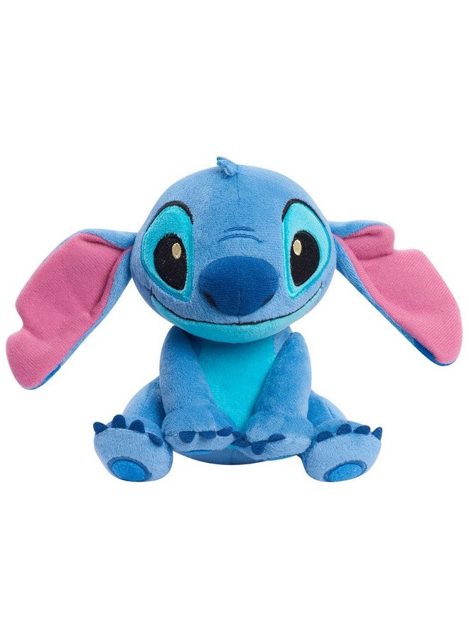 Just Play Disney’s Lilo & Stitch 7.5 Inch Beanbag Plushie, Floppy Ears Stitch, Kids Toys for Ages 2 Up by Just Play - Image 1