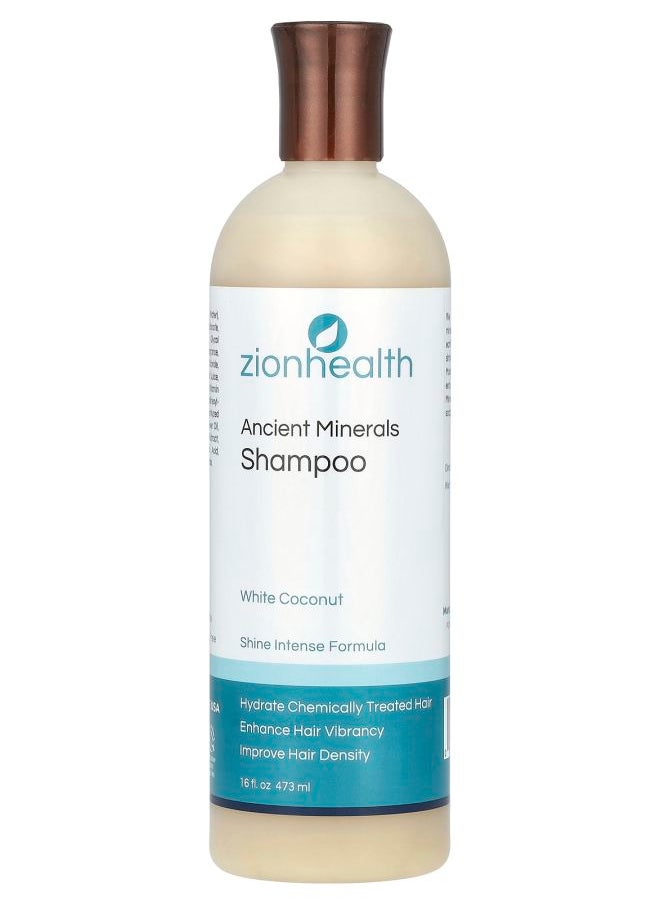 Zion Health Ancient Minerals Shampoo White Coconut 16 fl oz (473 ml) 