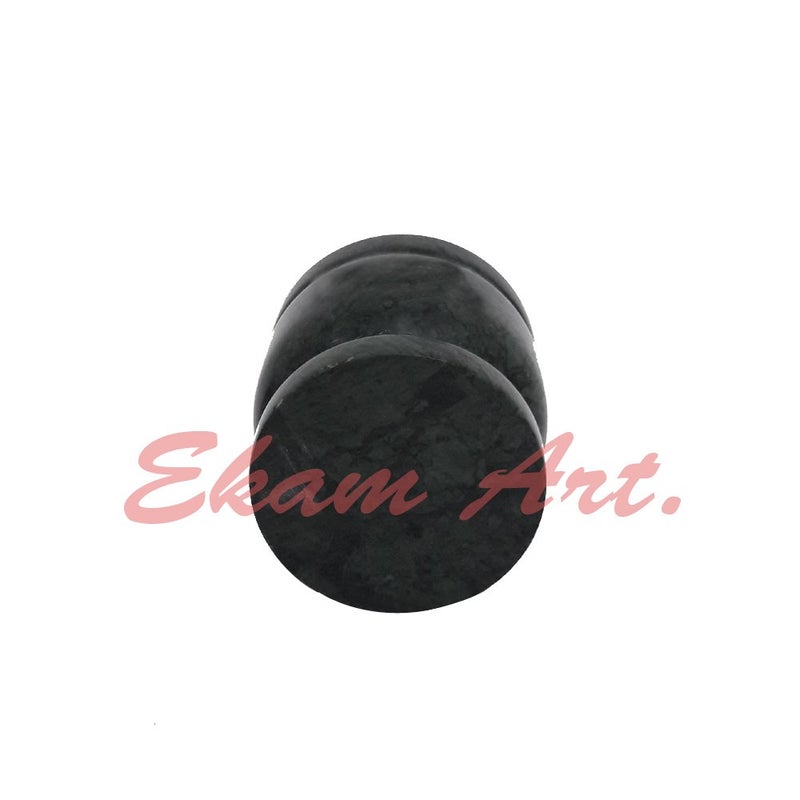 Surva Cart Handmade Granite Stone Mortal Pestle Hamam Dasta Crusher - Image 3