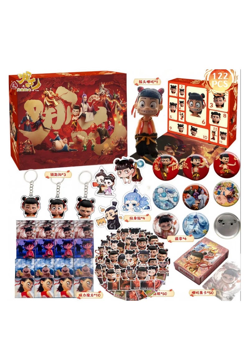 Y&D Nezha Blind Box Hanging Key Chain Pendant For Kids Present 
