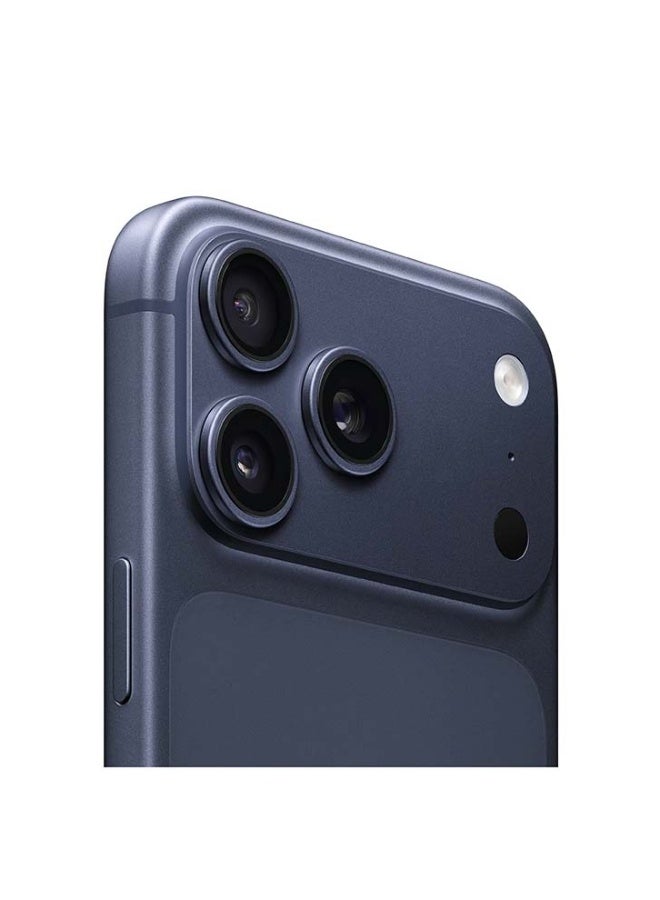 Apple iPhone 17 Pro Max 256GB Deep Blue 5G (Nano SIM + eSIM) With FaceTime - Middle East Version - Image 3