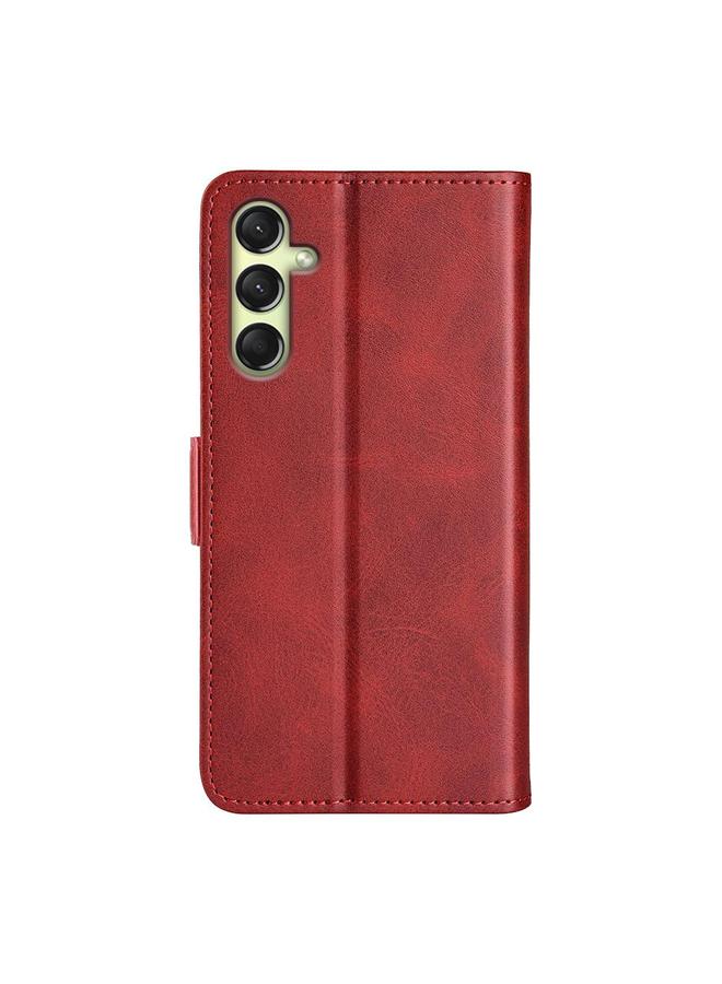S-TOP Case For Samsung Galaxy A16 Dual-side Magnetic Buckle Horizontal Flip Leather Phone Case - Image 3
